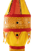 GreenKraft Ghoomar Handcrafted Bamboo Lantern