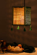 GreenKraft Rangeela Handcrafted Bamboo Lantern Small