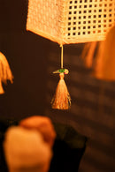 GreenKraft Diya Handcrafted Bamboo Lantern
