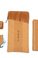 Vegan Leather Work on-the-go Set - Tan