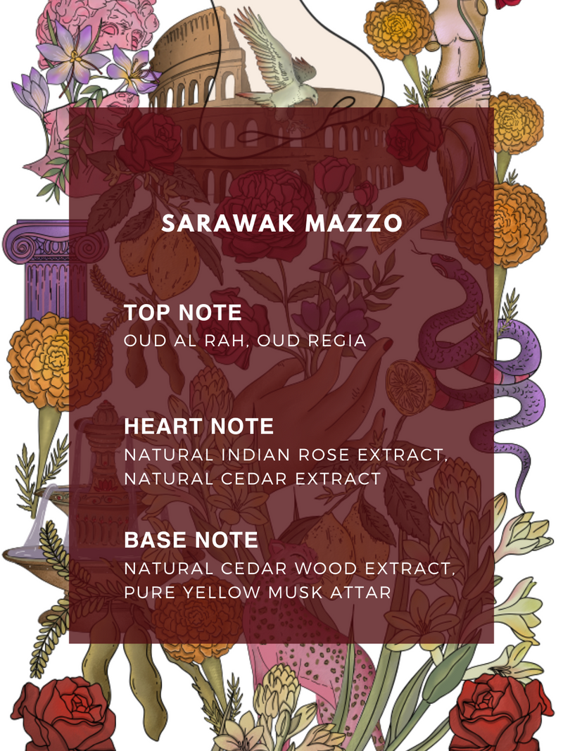 Naso Profumi Sarawak Mazzo / Premium Mini candle