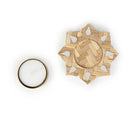 GreenKraft Sitara Handcrafted Bamboo Tea light - Set of 5