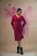 Lafaani Phosphene Asymmetrical Dress