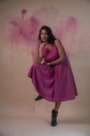 Lafaani Phosphene Flared Dress