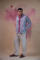 Lafaani Phosphene Unisex Bomber - Grey