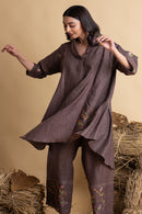 The House of Hemp Chocolate Brown Cinnamon Crunch Coord