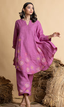 The House of Hemp Lavender Whimsy Bloom Coord