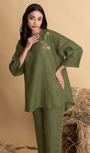 The House of Hemp Olive Green Moss Sage Coord