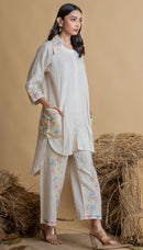 The House of Hemp Ivory Moon Bloom Coord