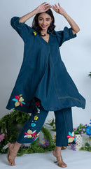 The House of Hemp Denim Blue Jawa Coord