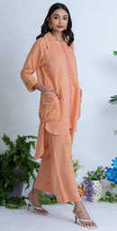 The House of Hemp Soothing Orange Sunset Bloom Coord