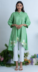 The House of Hemp Dual Tone Parrot Green Minty Meadow