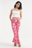 DenZ Tropical Flare Women Pink Bottom Wear