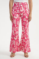 DenZ Tropical Flare Women Pink Bottom Wear