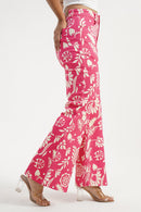 DenZ Tropical Flare Women Pink Bottom Wear