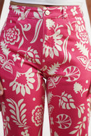DenZ Tropical Flare Women Pink Bottom Wear