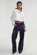 DenZ GLAM REBEL Women Blue Bottom Wear