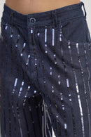 DenZ GLAM REBEL Women Blue Bottom Wear