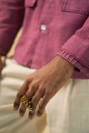 Lafaani Phosphene Faux Flap Shirt