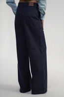 DenZ Urban Wide Women Blue Bottom Wear