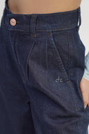 DenZ Urban Wide Women Blue Bottom Wear