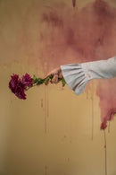 Lafaani Phosphene Pintuck Blouse & Kora Side Slit Pants Set