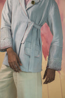 Lafaani Phosphene Unisex Double Breasted Jacket