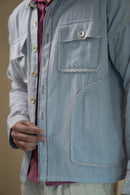 Lafaani Phosphene Unisex Bomber - Grey