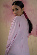 Lafaani Phosphene Button-Down Dress