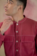 Lafaani Phosphene Panelled Shirt