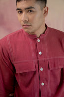 Lafaani Phosphene Panelled Shirt