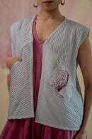 Lafaani Phosphene Unisex Cropped Jacket