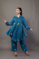 The House of Hemp Marine Blue Kali Coord