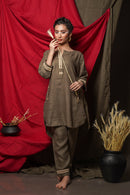 The House of Hemp Olive Green Isla Coord