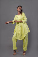 The House of Hemp Mint Green Gladiolus Coord