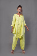 The House of Hemp Mint Green Gladiolus Coord