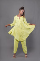 The House of Hemp Mint Green Gladiolus Coord