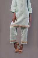 The House of Hemp Aqua Blue Shell Coord