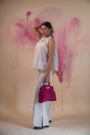 Lafaani Phosphene Gathered Blouse