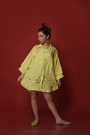 The House of Hemp Sage Green Prick Shirt