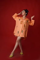 The House of Hemp Orange Key To Life Shirt