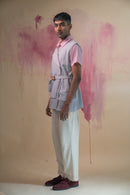 Lafaani Phosphene Unisex Asymmetrical Jacket