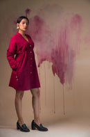 Lafaani Phosphene Cinched Dress