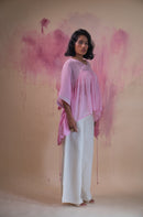 Lafaani Phosphene Kaftan Blouse & Kora Side Slit Pants Set