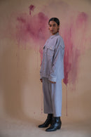 Lafaani Phosphene Unisex Bomber - Grey