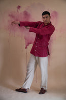 Lafaani Phosphene Panelled Shirt