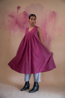 Lafaani Phosphene Flared Dress & Grey Pants Set