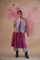 Lafaani Phosphene Flared Dress & Unisex Cropped Jacket Set