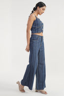 DenZ DRILL NOVA Women Blue Bottom Wear