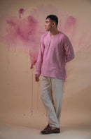 Lafaani Phosphene Pintucks Shirt